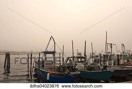 "Fishing boats in the fishing port of Goro, Delta del Po, Po Delta, Ferrara, Emilia Romagna, Italy, Europe" View Large Photo Image Stock Photograph - "Fishing boats in the fishing port of Goro, Delta del Po, Po Delta, Ferrara, Emilia Romagna, Italy, Europe". Fotosearch