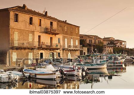 "Fishing boats in the harbor of Port de Centuri, Corsica, France, Europe" View Large Photo Image Stock Photo - "Fishing boats in the harbor of Port de Centuri, Corsica, France, Europe". Fotosearch