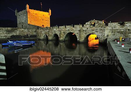 "Fishing boats in the port of Essaouira at night, Morocco, Africa" View Large Photo Image Stock Photo - "Fishing boats in the port of Essaouira at night, Morocco, Africa". Fotosearch