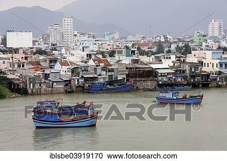 "Fishing boats, Nha Trang, Khanh Hoa Province, Vietnam, Asia" View Large Photo Image Stock Image - "Fishing boats, Nha Trang, Khanh Hoa Province, Vietnam, Asia". Fotosearch