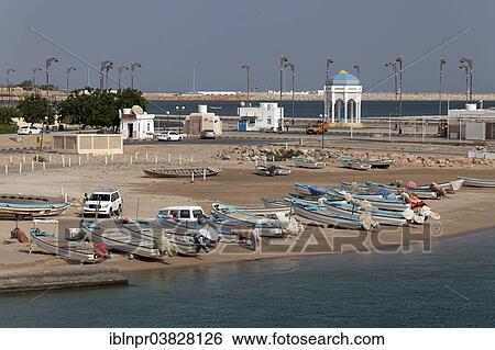 "Fishing boats on the beach, near Sur, Ash Sharqiyah province, Sultanate of Oman, Arabian Peninsula" View Large Photo Image Stock Photograph - "Fishing boats on the beach, near Sur, Ash Sharqiyah province, Sultanate of Oman, Arabian Peninsula". Fotosearch