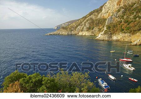 "Fishing port in Brsk on the Istrian Coast, Croatia, Europe" View Large Photo Image Stock Photo - "Fishing port in Brsk on the Istrian Coast, Croatia, Europe". Fotosearch