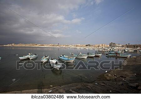 Stock Photograph - "Fishing port, Mirbat, Oman, Asia". Fotosearch