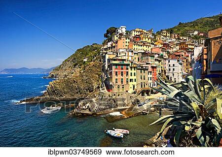 "Fishing port of Riomaggiore, Cinque Terre National Park, Liguria, Italy, Europe" View Large Photo Image Stock Photo - "Fishing port of Riomaggiore, Cinque Terre National Park, Liguria, Italy, Europe". Fotosearch