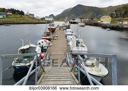 "Fishing village of Nykvag, Bo, Vesteralen, Nordland, Norway, Europe" View Large Photo Image Stock Photograph - "Fishing village of Nykvag, Bo, Vesteralen, Nordland, Norway, Europe". Fotosearch