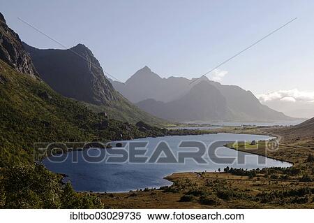"Fjord landscape, Flagstadpollen, Vareidsundet, Flakstadoy, Lofoten, Nordland, Norway, Europe" View Large Photo Image Stock Photography - "Fjord landscape, Flagstadpollen, Vareidsundet, Flakstadoy, Lofoten, Nordland, Norway, Europe". Fotosearch
