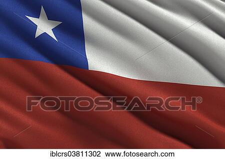 Flag of Chile waving in the wind View Large Photo Image Stock Image - Flag of Chile waving in the wind. Fotosearch