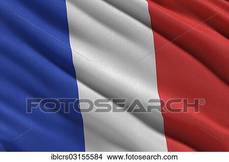Flag of France waving in the wind View Large Photo Image Picture - Flag of France waving in the wind. Fotosearch