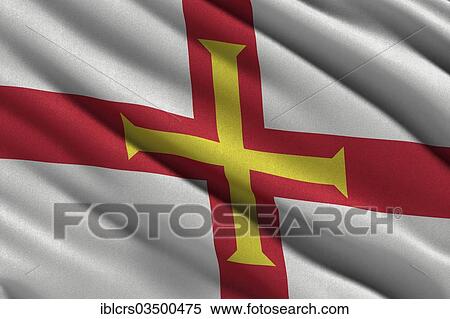 Flag of Guernsey View Large Photo Image Stock Photography - Flag of Guernsey. Fotosearch