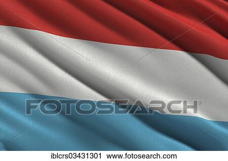 Flag of Luxembourg View Large Photo Image Stock Image - Flag of Luxembourg. Fotosearch