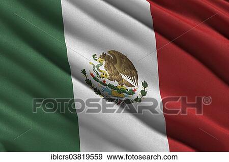 Flag of Mexico View Large Photo Image Stock Photo - Flag of Mexico. Fotosearch