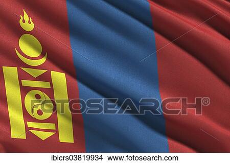 Flag of Mongolia View Large Photo Image Picture - Flag of Mongolia. Fotosearch