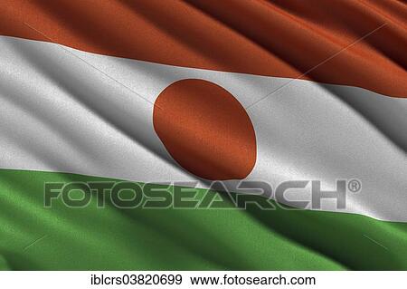 Flag of Niger View Large Photo Image Stock Photo - Flag of Niger. Fotosearch