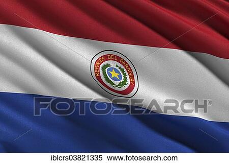 Flag of Paraguay View Large Photo Image Stock Photography - Flag of Paraguay. Fotosearch