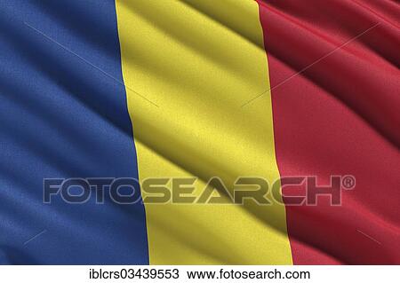 Flag of Romania View Large Photo Image Stock Image - Flag of Romania. Fotosearch