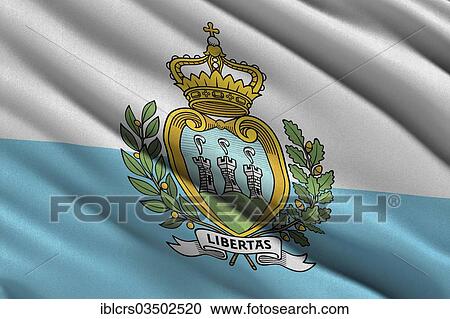 Flag of San Marino View Large Photo Image Stock Image - Flag of San Marino. Fotosearch