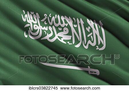 Stock Photography - Flag of Saudi Arabia. Fotosearch