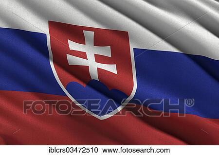 Flag of Slovakia View Large Photo Image Stock Image - Flag of Slovakia. Fotosearch
