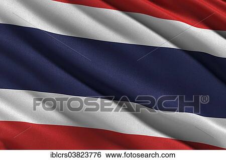 Stock Photograph - Flag of Thailand. Fotosearch