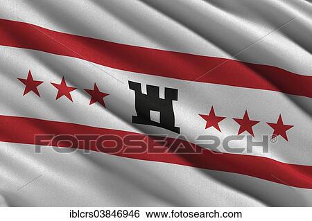 Flag of the Dutch province of Drenthe View Large Photo Image Stock Photograph - Flag of the Dutch province of Drenthe. Fotosearch