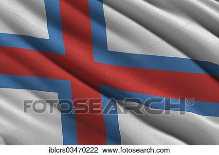 Flag of the Faroe Islands View Large Photo Image Stock Image - Flag of the Faroe Islands. Fotosearch