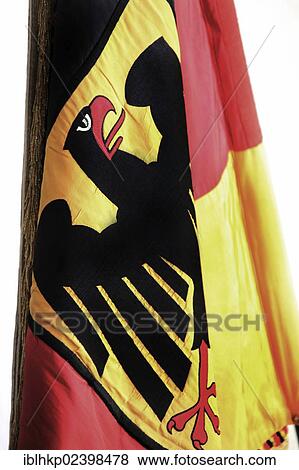 "Flag of the German armed forces with the federal eagle, troop flag, Germany, Europe" View Large Photo Image Stock Photo - "Flag of the German armed forces with the federal eagle, troop flag, Germany, Europe". Fotosearch