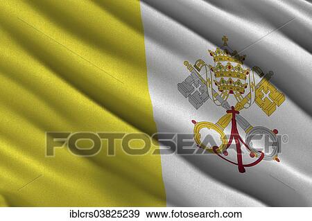 Flag of the Vatican City View Large Photo Image Stock Photo - Flag of the Vatican City. Fotosearch