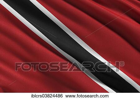Flag of Trinidad and Tobago View Large Photo Image Stock Photograph - Flag of Trinidad and Tobago. Fotosearch