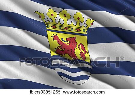Flag of Zeeland View Large Photo Image Stock Photography - Flag of Zeeland. Fotosearch
