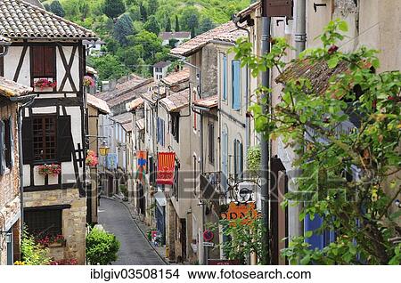 "Flags in an alley, medieval town of Cordes-sur-Ciel, Cordes-sur-Ciel, Departement Tarn, Midi-Pyrenees, France, Europe" View Large Photo Image Picture - "Flags in an alley, medieval town of Cordes-sur-Ciel, Cordes-sur-Ciel, Departement Tarn, Midi-Pyrenees, France, Europe". Fotosearch