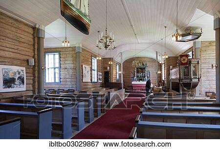"Flakstad Kirke, the red stave church of Flakstad, wooden church, interior, Flakstad, Flakstadoy, Lofoten, Nordland, Norway, Europe" View Large Photo Image Stock Photo - "Flakstad Kirke, the red stave church of Flakstad, wooden church, interior, Flakstad, Flakstadoy, Lofoten, Nordland, Norway, Europe". Fotosearch