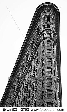 Stock Image - "Flatiron Building or Fuller Building, historical photograph, Manhattan, New York City, New York, United States, North America". Fotosearch