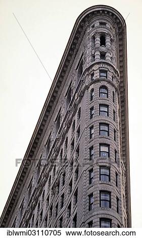 Stock Photography - "Flatiron Building or Fuller Building, historical photograph, Manhattan, New York City, New York, United States, North America". Fotosearch