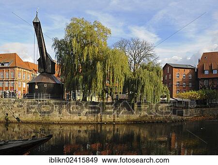 Stock Photo - Fleet, Lueneburg, Lower Saxony, Germany, Europe. Fotosearch
