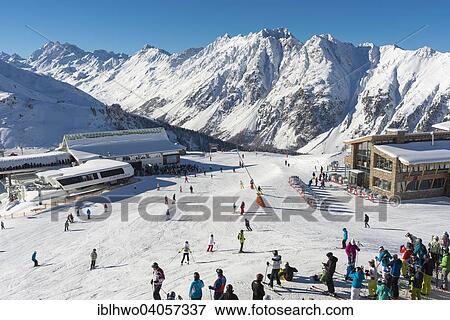 "Flimjochbahn and Idjochbahn. right restaurant Alpenhaus, winter sports region Silvretta Arena, Idalp, Ischgl, Paznauntal, Tyrol, Austria, Europe" View Large Photo Image Stock Photo - "Flimjochbahn and Idjochbahn. right restaurant Alpenhaus, winter sports region Silvretta Arena, Idalp, Ischgl, Paznauntal, Tyrol, Austria, Europe". Fotosearch