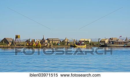 "Floating Islands of the Uros on Lake Titicaca, Puno, Peru, South America" View Large Photo Image Stock Photography - "Floating Islands of the Uros on Lake Titicaca, Puno, Peru, South America". Fotosearch