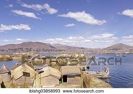 "Floating Uro Islands, Lake Titicaca, Puno, Peru, South America" View Large Photo Image Stock Image - "Floating Uro Islands, Lake Titicaca, Puno, Peru, South America". Fotosearch
