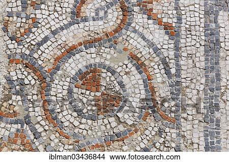 Picture - "Floor mosaics in Curetes Street, Ephesus, Selcuk, Izmir Province, Aegean Region, Turkey, Asia". Fotosearch