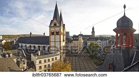 "Florinskirche, St Florin's Church, at Florinsmarkt square in the historic centre, Koblenz, Rhineland-Palatinate, Germany, Europe" View Large Photo Image Stock Photo - "Florinskirche, St Florin's Church, at Florinsmarkt square in the historic centre, Koblenz, Rhineland-Palatinate, Germany, Europe". Fotosearch