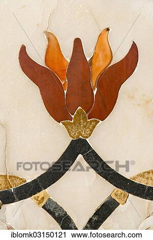 "Flower, inlaid with semi-precious stones in marble, Taj Mahal, UNESCO World Cultural Heritage Site, Agra, Uttar Pradesh, India, Asia" View Large Photo Image Stock Image - "Flower, inlaid with semi-precious stones in marble, Taj Mahal, UNESCO World Cultural Heritage Site, Agra, Uttar Pradesh, India, Asia". Fotosearch