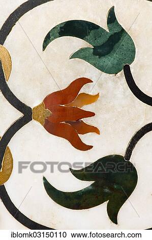 "Flowers, inlaid with semiprecious stones in marble, Taj Mahal, UNESCO World Cultural Heritage Site, Agra, Uttar Pradesh, India, Asia" View Large Photo Image Stock Image - "Flowers, inlaid with semiprecious stones in marble, Taj Mahal, UNESCO World Cultural Heritage Site, Agra, Uttar Pradesh, India, Asia". Fotosearch
