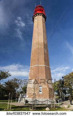 Stock Photo - "Flugge Lighthous, Fehmarn island, Schleswig-Holstein, Germany, Europe". Fotosearch