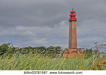 Stock Photo - "Flugge Lighthouse, Flugge, Fehmarn, Schleswig-Holstein, Germany, Europe". Fotosearch