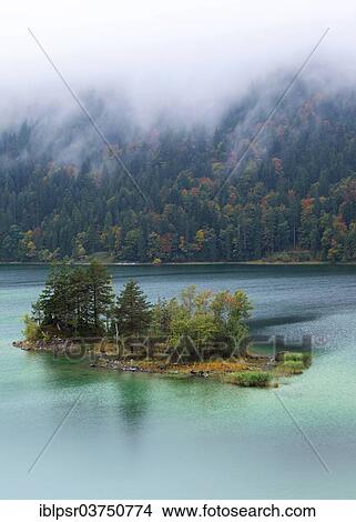 "Fog in the autumn Eibsee, Eibsee lake, Grainau, Upper Bavaria, Bavaria, Germany, Europe" View Large Photo Image Picture - "Fog in the autumn Eibsee, Eibsee lake, Grainau, Upper Bavaria, Bavaria, Germany, Europe". Fotosearch