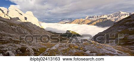 Fog near Marmolada Mountain, Dolomites, Italy, Europe View Large Photo Image Stock Image - Fog near Marmolada Mountain, Dolomites, Italy, Europe. Fotosearch