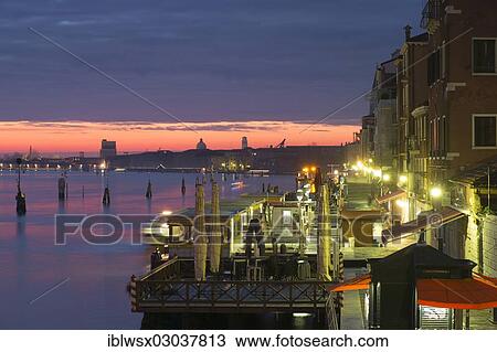 Stock Image - "Fondamento Nove boat stop on the Canale delle Nuove, Venedig, Venezia, Veneto Region, Italy, Europe". Fotosearch