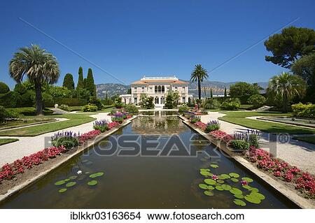"Fondation Ephrussi de Rothschild, Saint Jean Cap Ferrat, Departement Alpes-Maritimes, Region Provence-Alpes-Cote d? ÇÖAzur, France, Europe" View Large Photo Image Picture - "Fondation Ephrussi de Rothschild, Saint Jean Cap Ferrat, Departement Alpes-Maritimes, Region Provence-Alpes-Cote d? ÇÖAzur, France, Europe". Fotosearch