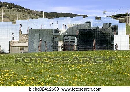 "Font Romeu, Odeillo, World' s largest solar furnace, CNRS, Centre national de la recherche scientifique, Catalonia, Spain, Europe" View Large Photo Image Stock Photo - "Font Romeu, Odeillo, World' s largest solar furnace, CNRS, Centre national de la recherche scientifique, Catalonia, Spain, Europe". Fotosearch