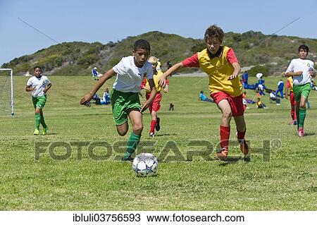 "Football youth teams playing at a tournament, Strandfontain, Cape Town, Western Cape, South Africa, Africa" View Large Photo Image Stock Image - "Football youth teams playing at a tournament, Strandfontain, Cape Town, Western Cape, South Africa, Africa". Fotosearch
