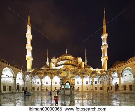 "Forecourt, Blue Mosque, Sultan Ahmed Mosque or Sultanahmet Camii, Istanbul, European side, Istanbul Province, Turkey, European side, Europe" View Large Photo Image Stock Photography - "Forecourt, Blue Mosque, Sultan Ahmed Mosque or Sultanahmet Camii, Istanbul, European side, Istanbul Province, Turkey, European side, Europe". Fotosearch